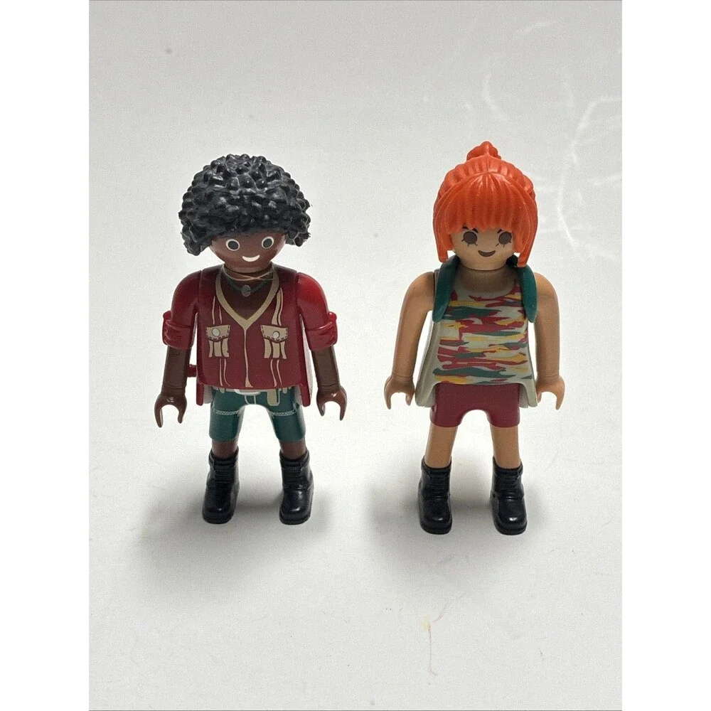 Playmobil Action Figure Hidden Temple Dino Explorers Lot of 2 Figures
